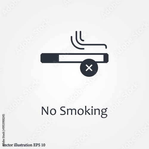 no smoking icon symbol illustration vector eps10 logo template design pattern seamless bright minimal design flat design realistic style simple design modern design