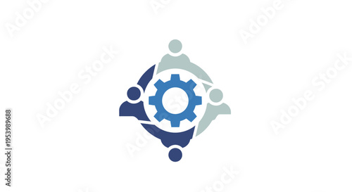 Teamwork partnership collaboration business concept.