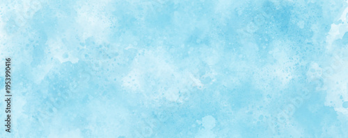 Abstract watercolor art background template. blue watercolor backdrop empty space for text, banner, presentation or product display graphic design