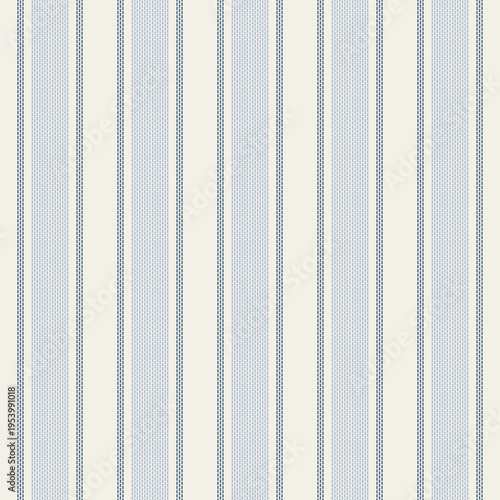 Timeless Vertical Blue Stripes Design. Seamless pattern background