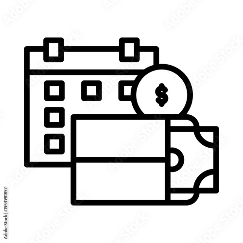 Payday schedule icon