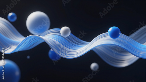 Constant Metamorphosis of Abstract 3D Wavy Forms