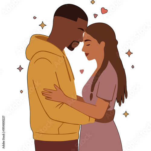 Forehead Touch Vector Element