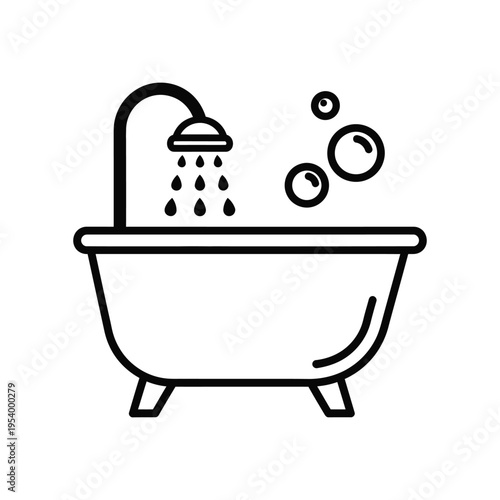 Bathtub Shower Bubbles Bathroom Hygiene