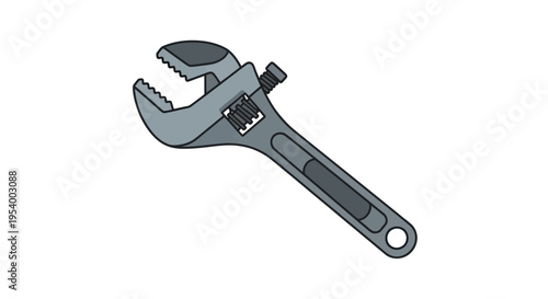 Adjustable Wrench Tool for Tightening Bolts.
