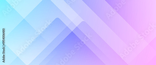 Abstract Pastel Geometric Background with Overlapping Diagonal Shapes and Soft Purple Blue Gradient for Modern Minimalist Web Banner Corporate Identity and Creative Backdrop