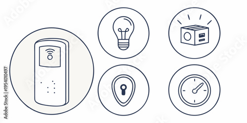 Smart home devices with various functions and features