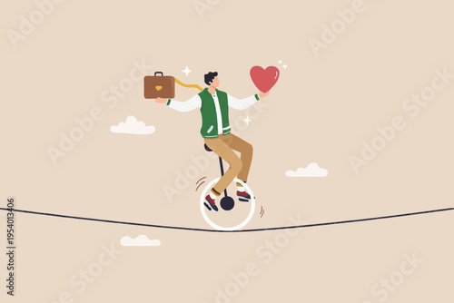 Balance Life Work Concept