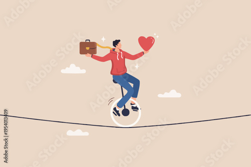 Balance Life Work Concept