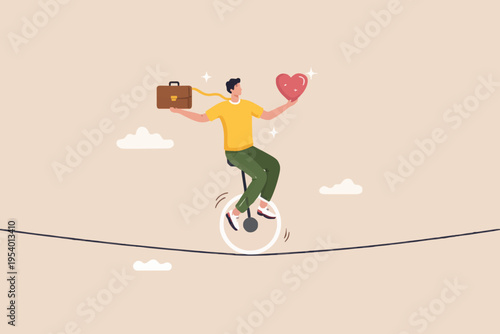 Balance Life Work Concept