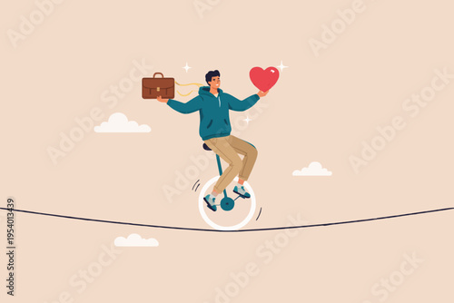 Balance Life Work Concept