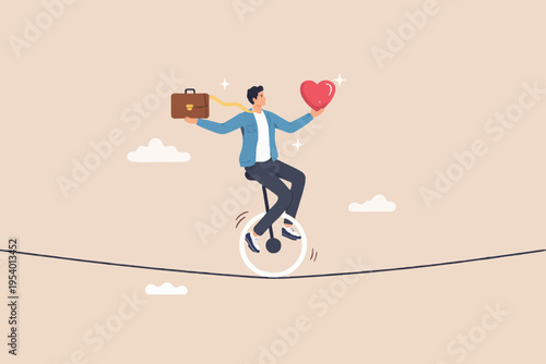 Balance Life Work Concept