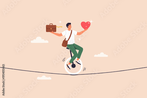 Balance Life Work Concept