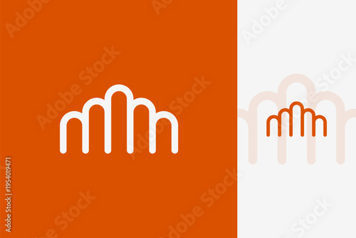 Premium Colorful Katsu Logo Modern Japanese Food Restaurant Brand Vibrant Identity Vector Template