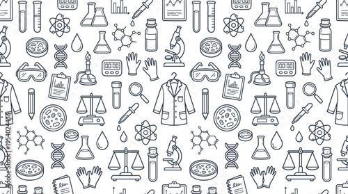 Science laboratory research and experimentation concept focused on chemistry, analysis, and controlled testing environments for educational and professional scientific work.