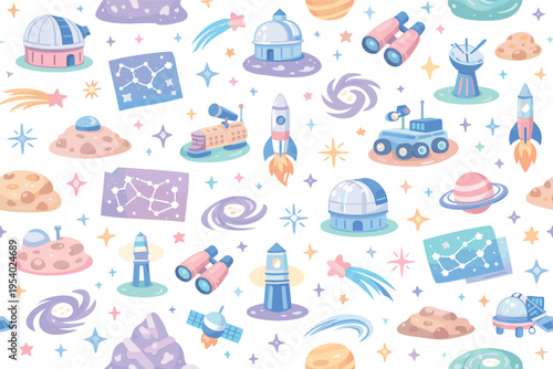 Cosmic adventure imagination and night sky observation with light dreamy exploration atmosphere