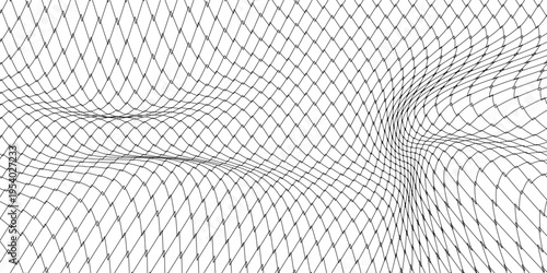Net pattern. Rope net vector silhouette. Soccer, football, volleyball, tennis and tennis net pattern.