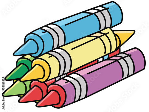 stack of color pencils
