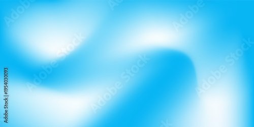 Abstract Blue Gradient Background with Soft Mesh Liquid Texture. Modern Vibrant Vector Design for Technology Web Header, Minimalist Presentation Backdrop, and Fresh Digital Marketing Graphics.