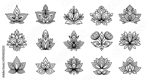 A collection of various types of hats and headgear, including helmets and crowns