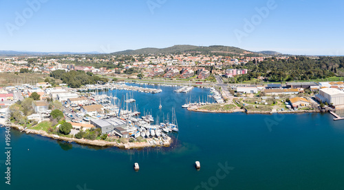 Panorama de Balaruc les Bains dans le département de l'hérault en région occitanie