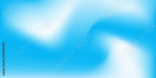 Abstract Blue Gradient Background with Soft Mesh Liquid Texture. Modern Vibrant Vector Design for Technology Web Header, Minimalist Presentation Backdrop, and Fresh Digital Marketing Graphics.