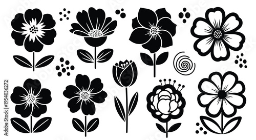 A diverse collection of intricate and elegant floral designs showcasing various flowers