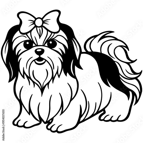 Black tribal tiger head vector illustration for wild cat tattoo mascot logo design