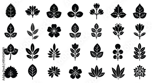 A diverse collection of various types of hats and headwear displayed in a grid