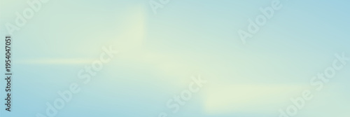 Beautiful Flowing Summer Color Abstract Background. Sky blue and cream gradient mesh background. Refreshing abstraction artwork. Vector