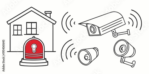 Home Security System and Surveillance Cameras