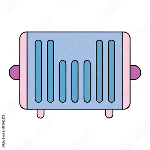 A heating radiator with a thermostat efficiently warms your space, letting you control temperature for comfort while saving energy and maintaining consistent heat.
