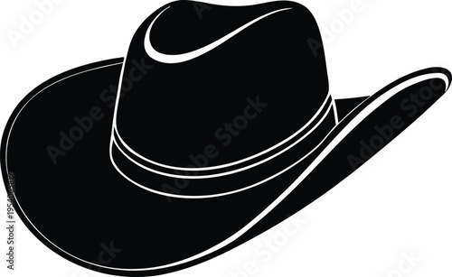 cowboy hat vector