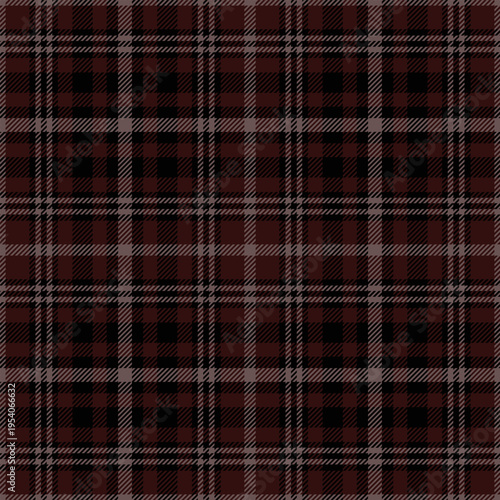 Seamless brown, black color check pattern. Repeating patern plaid.Checkered design for prints. Repeated tartan fabric. Vector scottish fabriс.Ekose texture.Madras flannel.Checker line.Stripe gingham.