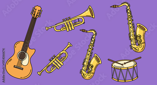 Musical Instruments for Entertainment and Music.