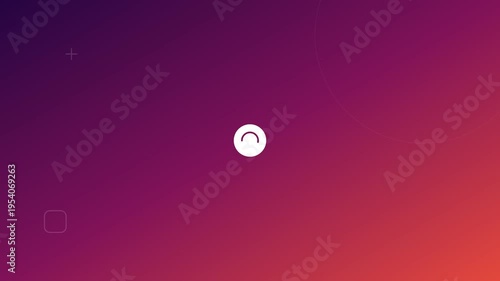 Smooth user interface interaction depicting a register button click, followed by an elegant loading animation and a clear success state on a dynamic