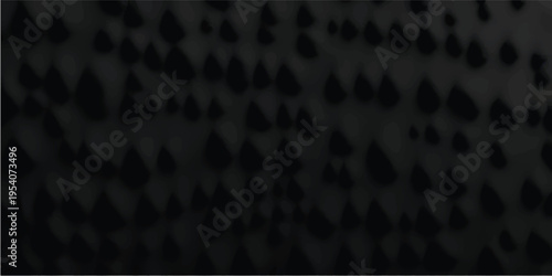 A rough dark asphalt street surface features a closeup pattern of textured black leather and fabric material with a grey stone tarmac backdrop for a construction detail wallpaper