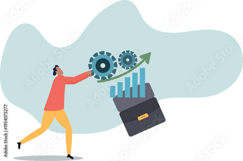 Process improvement, efficiency to increase productivity, optimization, raising performance, quality or progress.human life and situation.