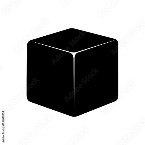 Molded Square Beeswax Block Silhouette for Sustainable Organic Crafting