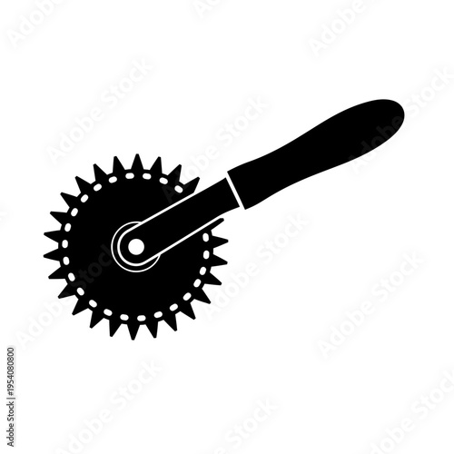 Silhouette of Overstitch Tracing Wheel for Leather Sewing and Spacing Precision