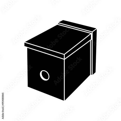 Cardboard Bee Swarm Trap Silhouette for Wild Colony Relocation Strategies