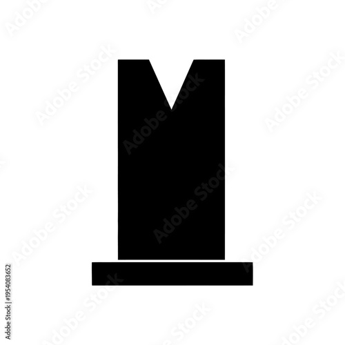 Wooden Support Bench Pin Silhouette for Professional Silversmithing Desks