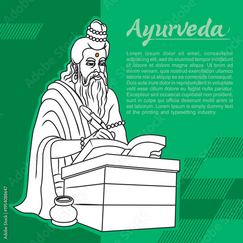 Kerala Ayurvedic Maharshi (Hindu Yogi, deeply know about Ayurveda)