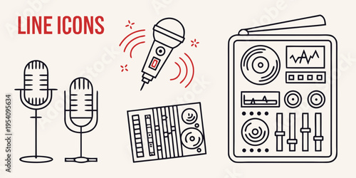 Music equipment and audio microphone speaker