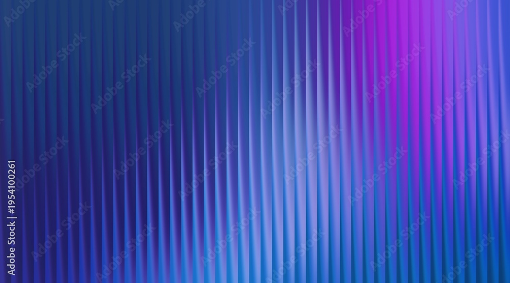 Obraz premium Abstract background featuring vertical streaks of blue and purple light in a smooth gradient style