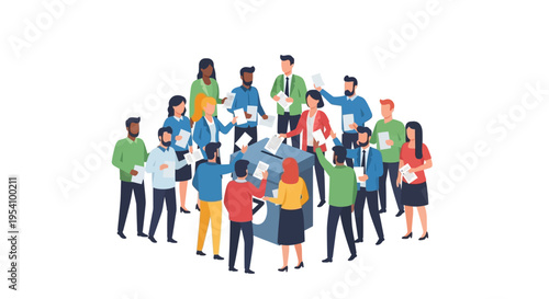 Diverse Community Voting in Election: Democracy, Public Participation, and Collective Decision-Making