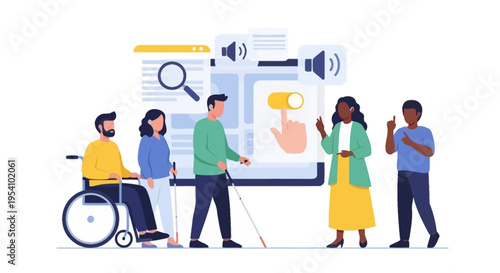 Digital Accessibility & Inclusive Design for Diverse Users with Disabilities