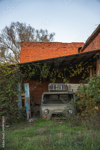 old abandoned car