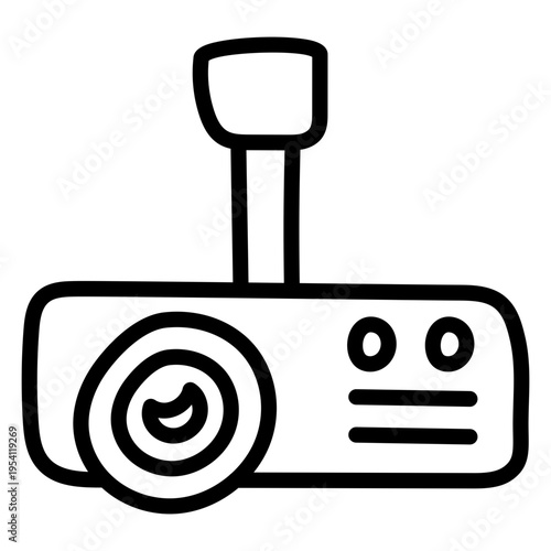  style of car dash camera