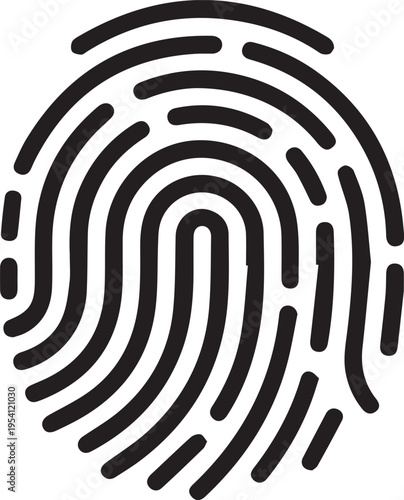 Simple black silhouette illustration of a closed briefcase with a handle, vector icon